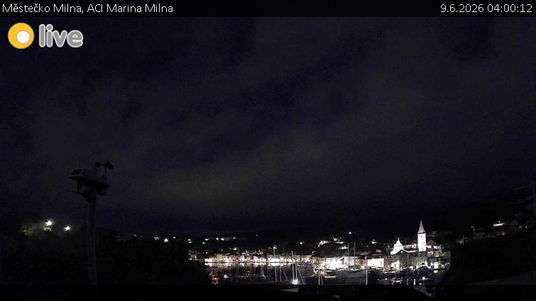 Městečko Milna - ACI Marina Milna - 9.6.2026 v 04:00