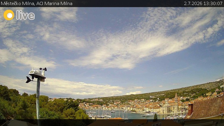Městečko Milna - ACI Marina Milna - 2.7.2026 v 13:30