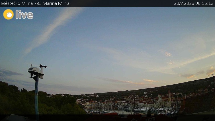 Městečko Milna - ACI Marina Milna - 20.8.2026 v 06:15