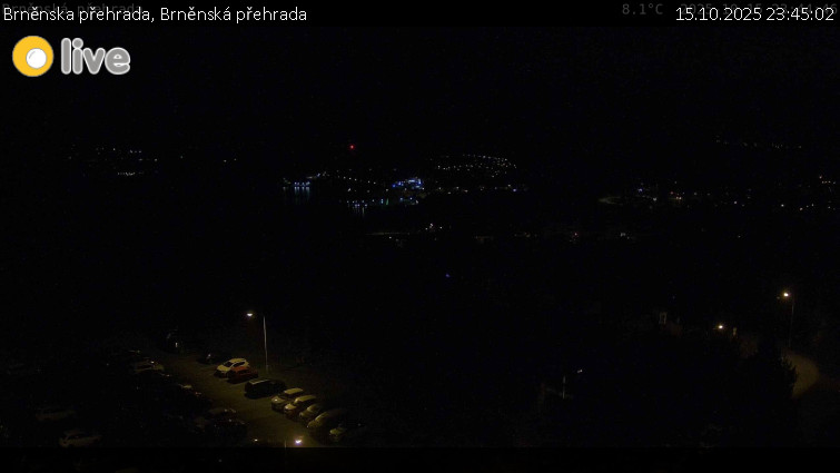 Brněnska přehrada - Brněnská přehrada - 15.10.2025 v 23:45 Brněnska přehrada - Brněnská přehrada - 15.10.2025 v 23:45