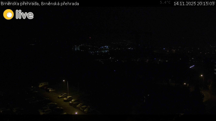 Brněnska přehrada - Brněnská přehrada - 14.11.2025 v 20:15
