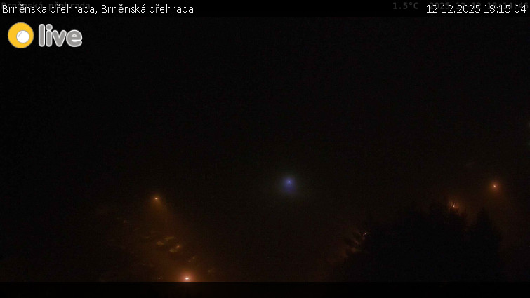 Brněnska přehrada - Brněnská přehrada - 12.12.2025 v 18:15