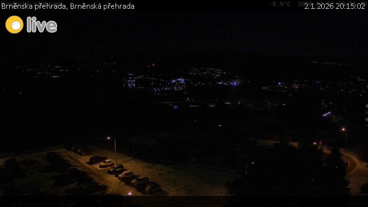 Brněnska přehrada - Brněnská přehrada - 2.1.2026 v 20:15