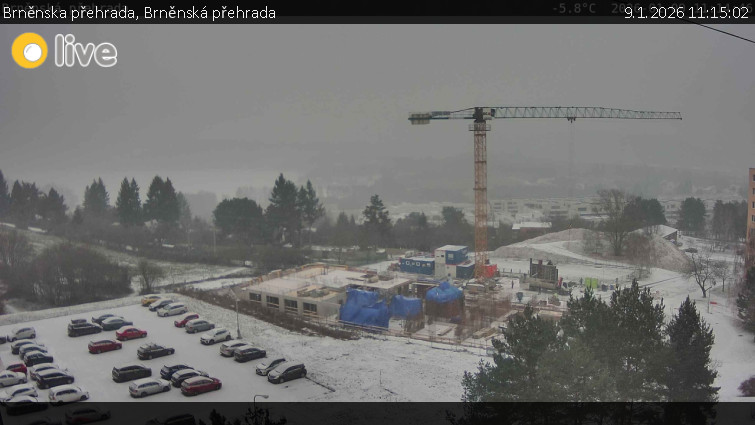 Brněnska přehrada - Brněnská přehrada - 9.1.2026 v 11:15
