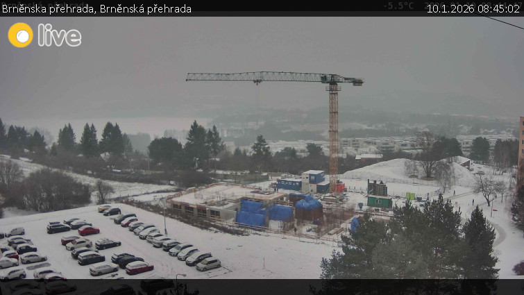 Brněnska přehrada - Brněnská přehrada - 10.1.2026 v 08:45
