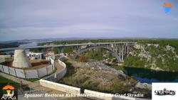 Skradin, řeka Krka, most A1