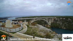 Skradin, řeka Krka, most A1