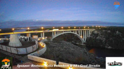 Skradin, řeka Krka, most A1