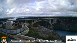 Skradin, řeka Krka, most A1