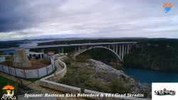 Skradin, řeka Krka, most A1