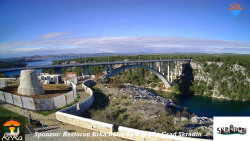 Skradin, řeka Krka, most A1