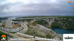 Skradin, řeka Krka, most A1