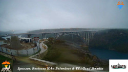 Skradin, řeka Krka, most A1