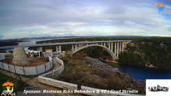 Skradin, řeka Krka, most A1