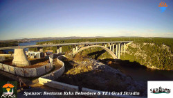 Skradin, řeka Krka, most A1