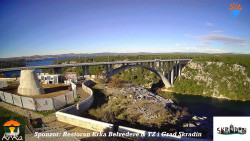 Skradin, řeka Krka, most A1