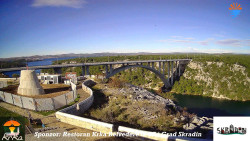 Skradin, řeka Krka, most A1