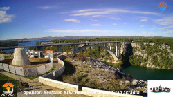 Skradin, řeka Krka, most A1