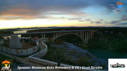 Skradin, řeka Krka, most A1