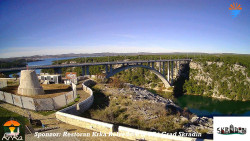 Skradin, řeka Krka, most A1