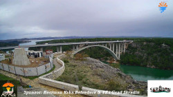 Skradin, řeka Krka, most A1