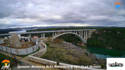 Skradin, řeka Krka, most A1