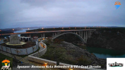 Skradin, řeka Krka, most A1