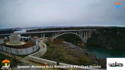 Skradin, řeka Krka, most A1