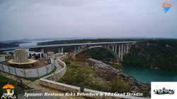 Skradin, řeka Krka, most A1