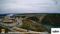 Skradin, řeka Krka, most A1