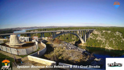 Skradin, řeka Krka, most A1