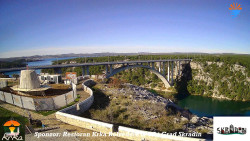 Skradin, řeka Krka, most A1