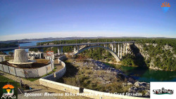 Skradin, řeka Krka, most A1