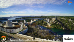 Skradin, řeka Krka, most A1