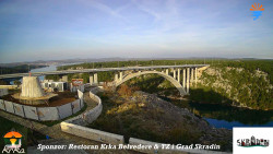 Skradin, řeka Krka, most A1