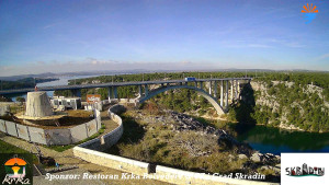 Městečko Skradin - Skradin, řeka Krka, most A1 - 12.12.2025 v 11:45 Městečko Skradin - Skradin, řeka Krka, most A1 - 12.12.2025 v 11:45