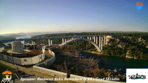 Městečko Skradin - Skradin, řeka Krka, most A1 - 12.12.2025 v 14:45 Městečko Skradin - Skradin, řeka Krka, most A1 - 12.12.2025 v 14:45