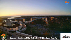 Skradin, řeka Krka, most A1