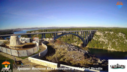 Skradin, řeka Krka, most A1