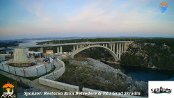 Skradin, řeka Krka, most A1