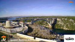 Skradin, řeka Krka, most A1