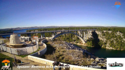 Skradin, řeka Krka, most A1