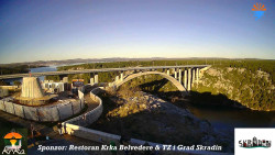 Skradin, řeka Krka, most A1