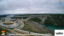 Skradin, řeka Krka, most A1