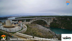 Skradin, řeka Krka, most A1