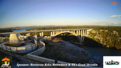 Skradin, řeka Krka, most A1