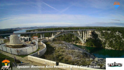 Skradin, řeka Krka, most A1