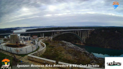 Skradin, řeka Krka, most A1