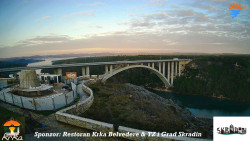 Skradin, řeka Krka, most A1