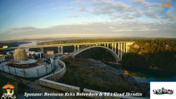 Skradin, řeka Krka, most A1